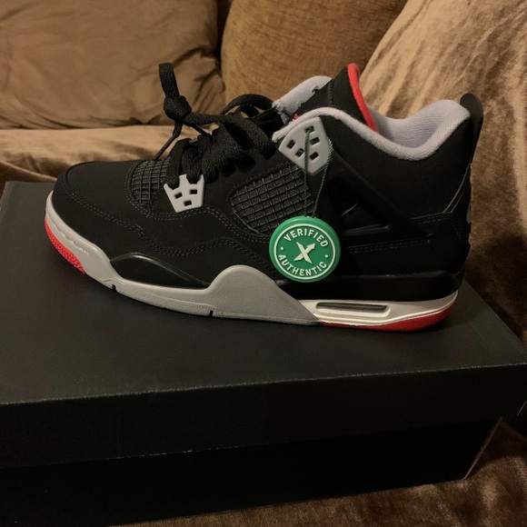 Jordan Bred 4 Size 6.5 - Picture 2 of 6